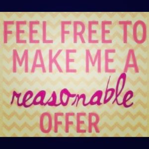 Make an offer 😊😁